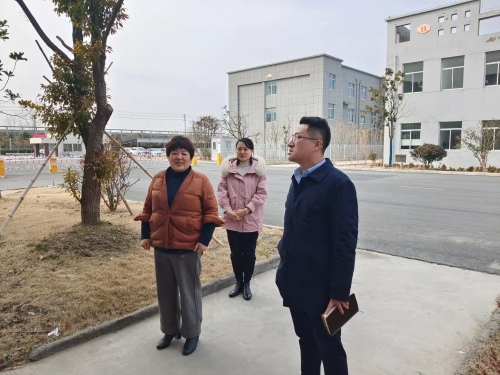 射阳县科协与陈洋办事处负责人商讨如何立足资源,发挥优势,致力打造"
