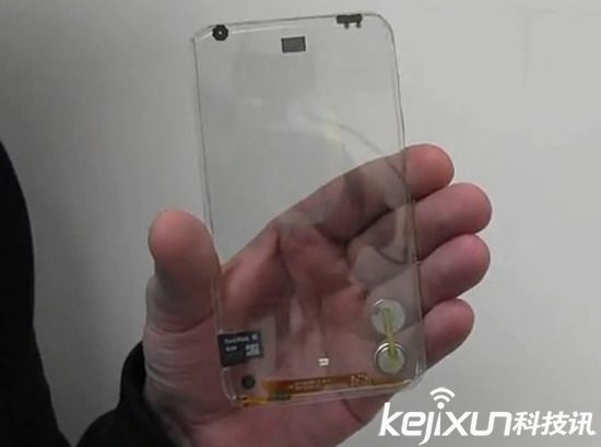 科技前沿：展现未来的神奇透明手机你有见过吗