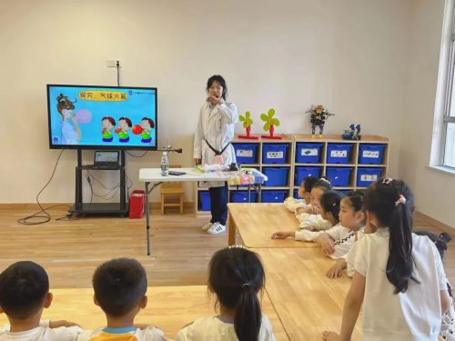 射阳县开展科普课程进幼儿园活动
